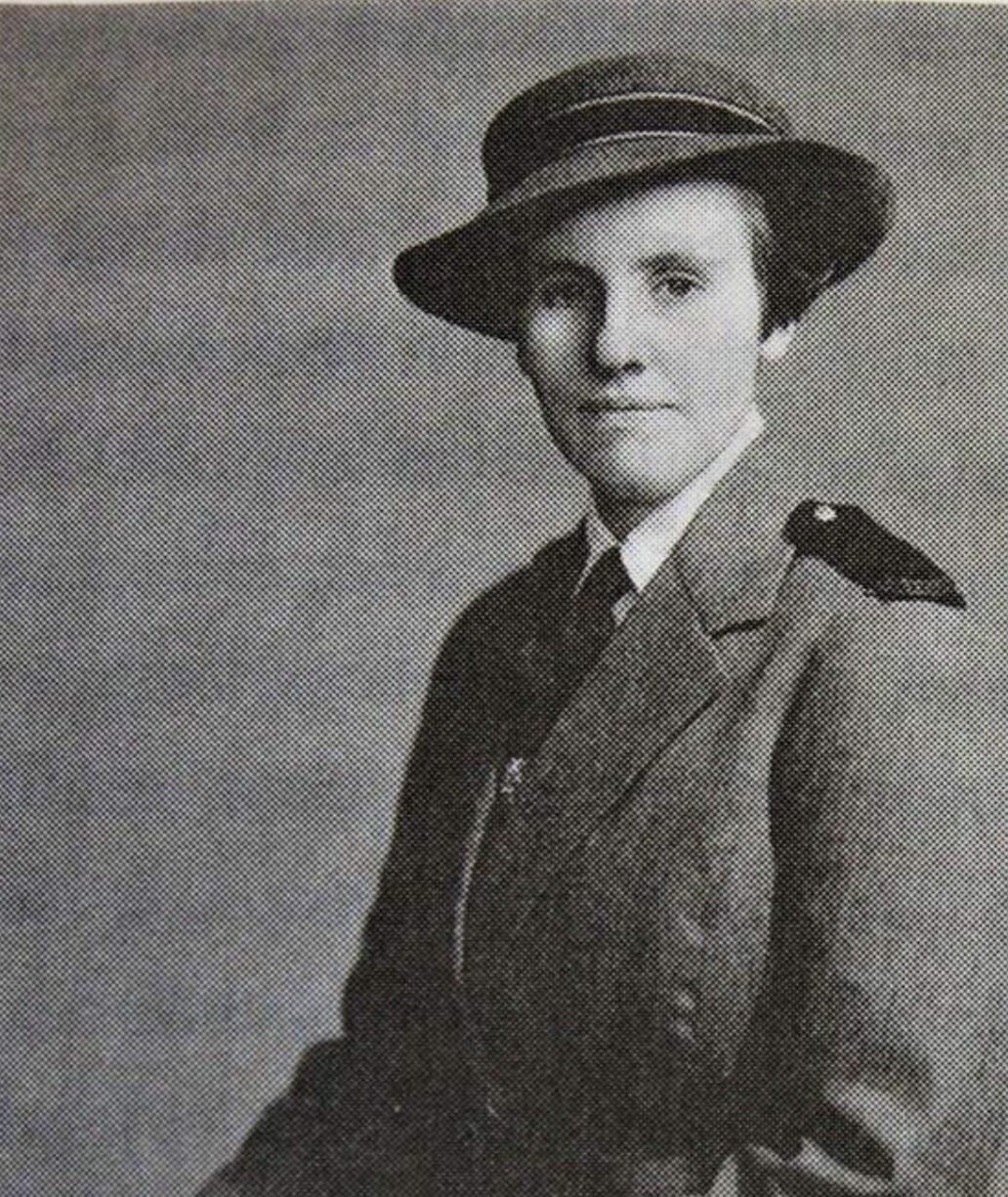 Portrait of Joyce Tweddell.